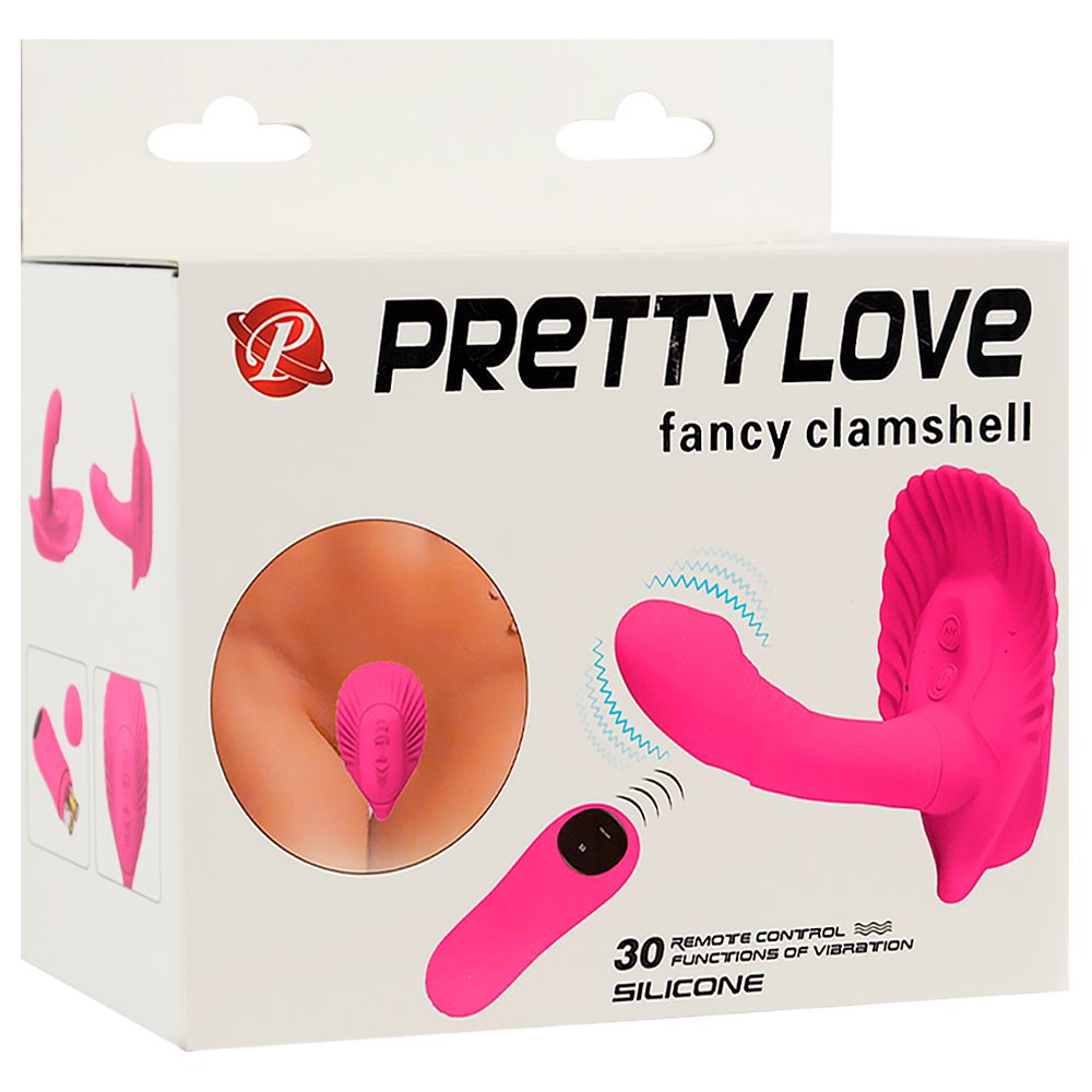 Vibrador Com Pênis 30 Vibrações Fancy Clamshell - Gall