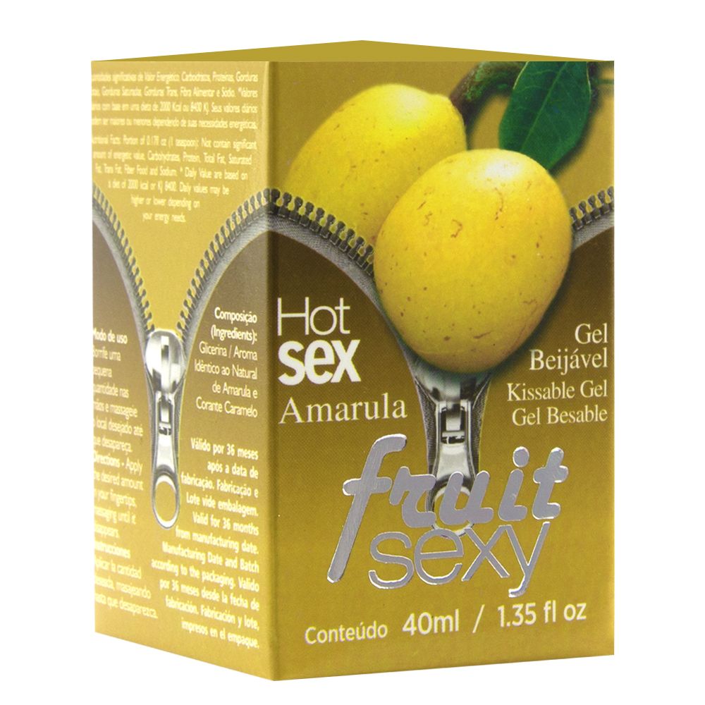 Fruit Sexy Gel Comestível 40ml Intt 9941