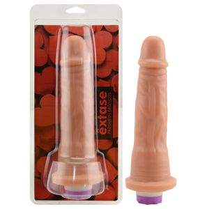 Protese Com Vibro Interno 195 X 4cm Extase