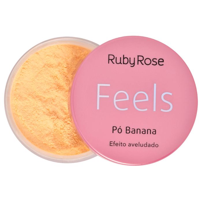 Pó Banana Feels Efeito Aveludado Ruby Rose