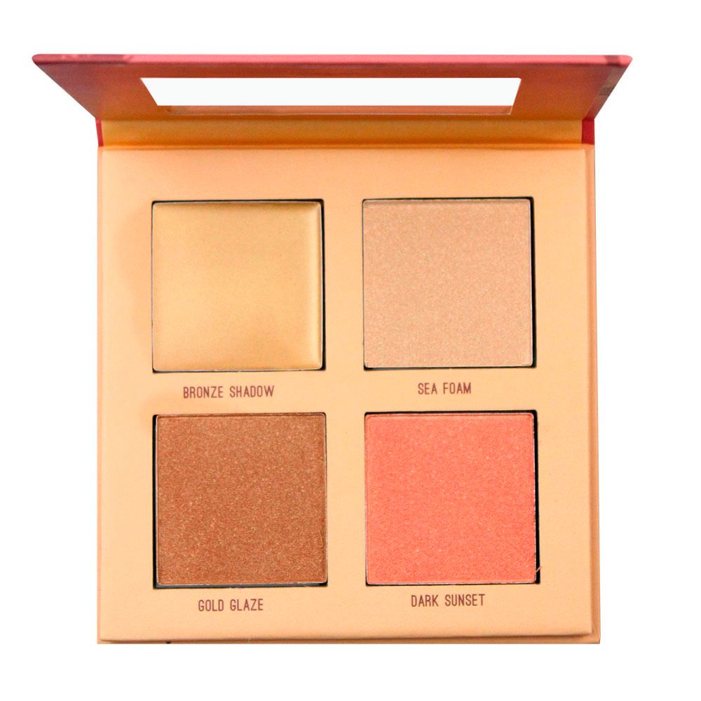 Iluminador Sunset Highlighter da Ruby Rose Gall Maquiagens