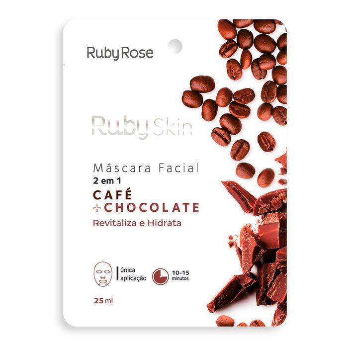 Máscara Facial Café + Chocolate Ruby Rose
