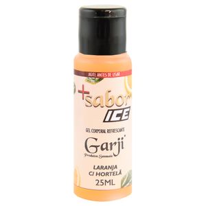  Sabor Ice Gel Comestivel 25ml Garji