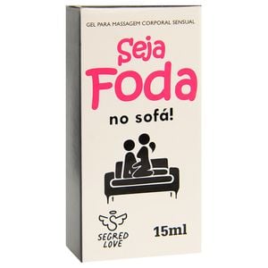 Seja Foda No Sofa Gel Anal 15ml Segred Love