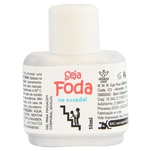 Seja Foda Na Escada Gel Oral Ice 15ml Segred Love