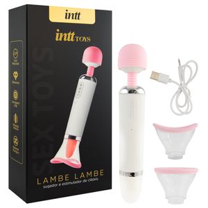 Lambe Lambe Sugador E Vibrador 12 Variacoes Intt