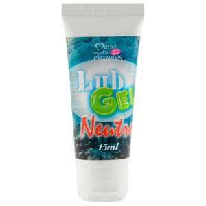 Lub Gel Lubrificante Base Agua 15ml Menu Dos Prazeres