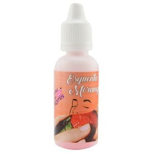 Gotas Esquenta Morango 20ml Menu Dos Prazeres