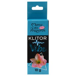 Klitor Vibe Gel Vibrador 10g Menu Dos Prazeres