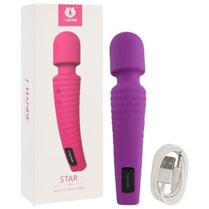 Vibrador Varinha Magica Recarregavel Star S Hande Sexy Import