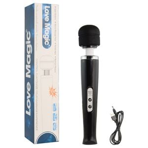 Vibrador Varinha Magica 32cm Recarregavel Sexy Import