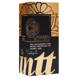 Golden Button Gel Anal Particulas De Ouro 23k 17ml Intt