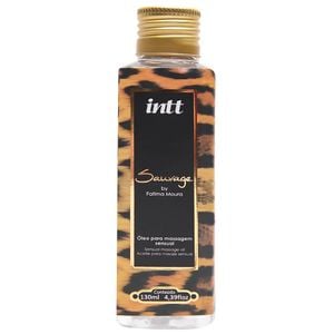 Sauvage Oleo Para Massagem Corporal 130ml Intt