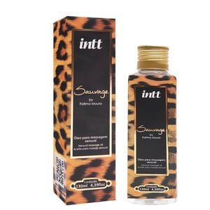 Sauvage Oleo Para Massagem Corporal 130ml Intt