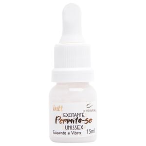 Permita Se Excitante Esquenta E Vibra 15ml Intt