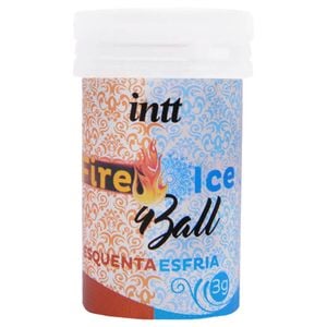 Fire Ice Ball Bolinha Funcional 02 Unidades Intt