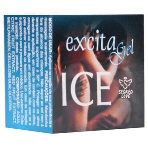 Pomada Ice Excita Em Gel 3g Segred Love