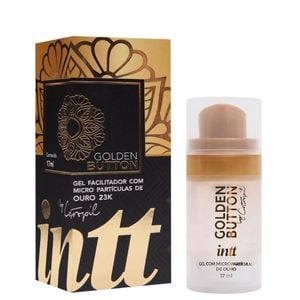 Golden Button Gel Anal Particulas De Ouro 23k 17ml Intt