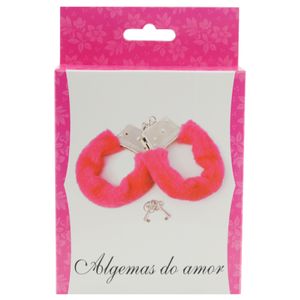 Algemas Do Amor Metal Com Pelucia Sexy Import