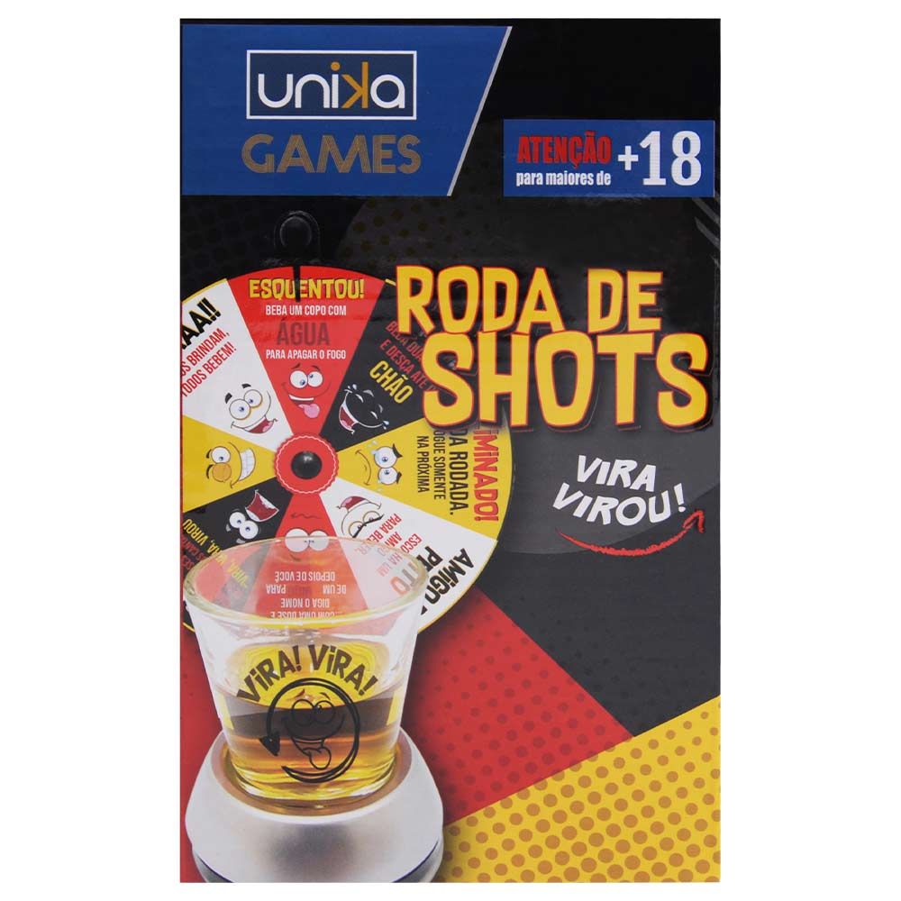 Jogo Roda De Shots Vira Virou Unika Games