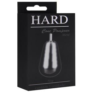 Cone Vaginal Em Metal Cor Onix 70g Hard