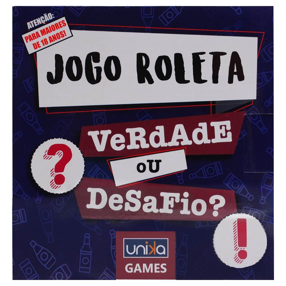 JOGO DA ROLETA - VERDADE OU DESAFIO - Cative Presentes