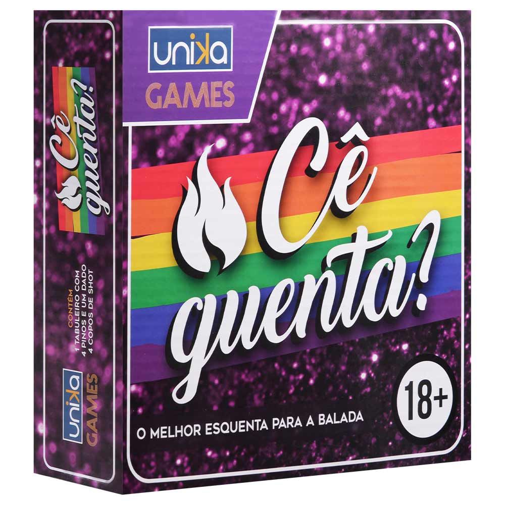 Jogo de Tabuleiro LGBTQIA+ - Cê Guenta? Esquenta pra balada