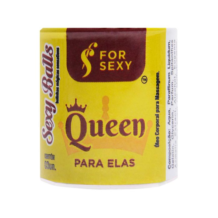 Queen Sexy Ball Bolinha Feminina 03 Unidades For Sexy