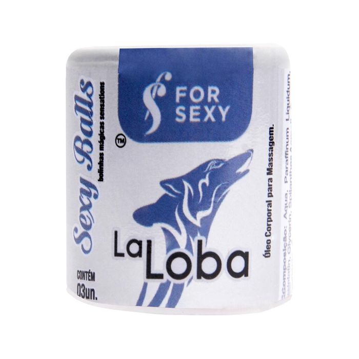 La Loba Sexy Balls Bolinha Funcional 03 Unidades For Sexy