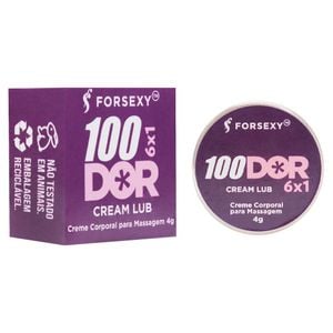 100dor 6x1 Cream Lube Anal Multifuncoes 4g For Sexy