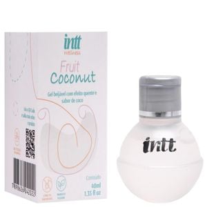 Fruit Coconut Gel Beijavel Quente 40ml Intt Wellness