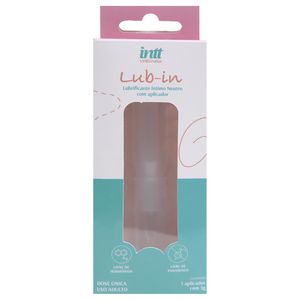 Lub In Lubrificante Intimo Com Aplicador 5g Intt Wellness