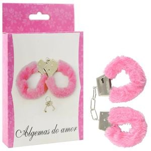 Algemas Do Amor Metal Com Pelucia Sexy Import