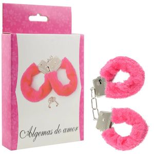 Algemas Do Amor Metal Com Pelucia Sexy Import