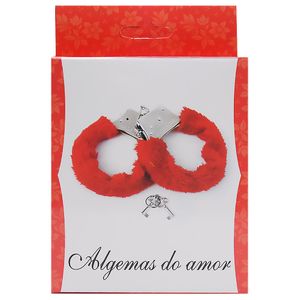 Algemas Do Amor Metal Com Pelucia Sexy Import