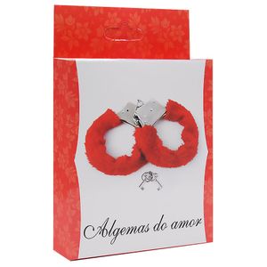 Algemas Do Amor Metal Com Pelucia Sexy Import