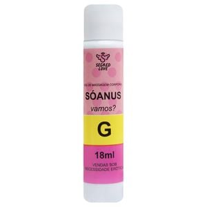 Soanus Gel Dessensibilizante Anal 18ml Segred Love