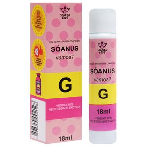 Soanus Gel Dessensibilizante Anal 18ml Segred Love