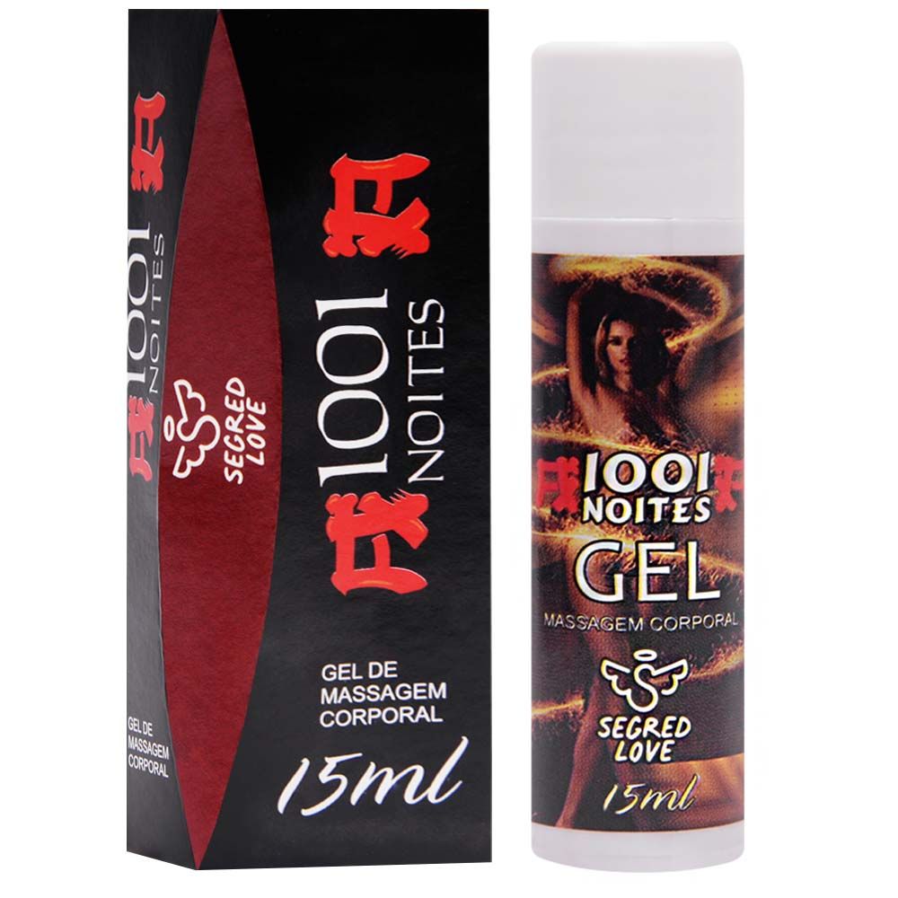 1001 Noites Gel Esquente Esfria 15ml Segred Love - Gall