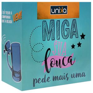 Caneca Chopp Campainha Miga Sua Louca Unika Games