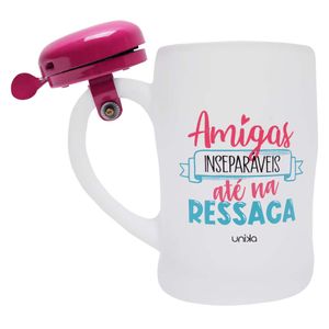 Caneca Chopp Campainha Amigas Inseparaveis Unika Games