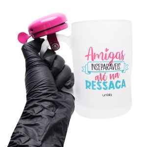 Caneca Chopp Campainha Amigas Inseparaveis Unika Games