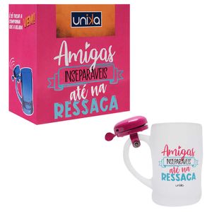 Caneca Chopp Campainha Amigas Inseparaveis Unika Games