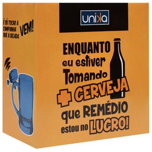 Caneca Chopp Campainha Cerveja Lucro Unika Games