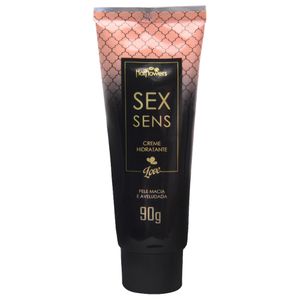 Hidratante Sex Sens Pele Macia E Aveludada 90g Hot Flowers