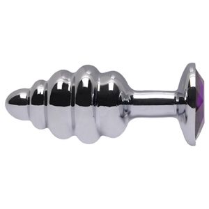 Plug Anal Metal Escalonado 7cm Sexy Import