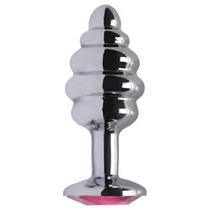 Plug Anal Metal Escalonado 7cm Sexy Import