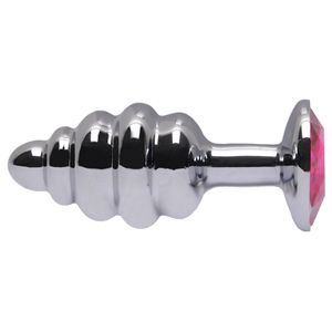 Plug Anal Metal Escalonado 7cm Sexy Import