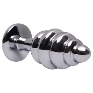 Plug Anal Metal Escalonado 7cm Sexy Import