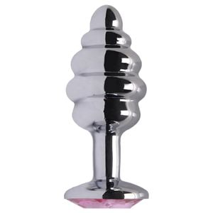 Plug Anal Metal Escalonado 7cm Sexy Import